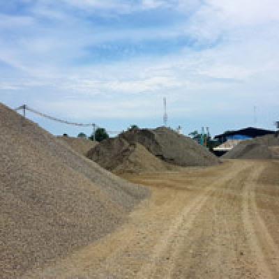 Batu Pecah Siap di Campurkan Jadi Base